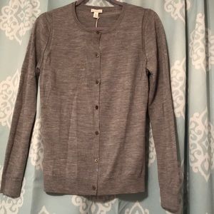 NWT Extra Fine Merino Wool Cardigan